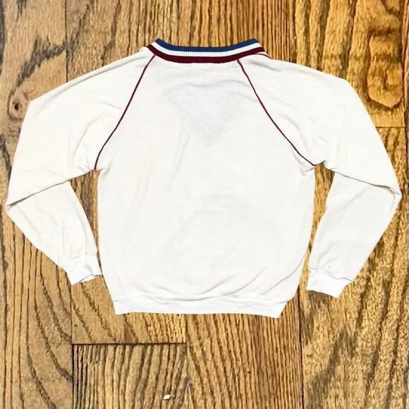 Vintage 60’s Famous Barr St. Louis Terry Cloth V Neck Sweater - Picture 6 of 7